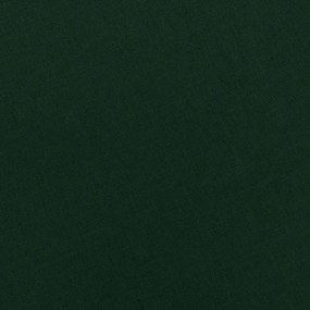 Poltrona com apoio de pés tecido verde-escuro
