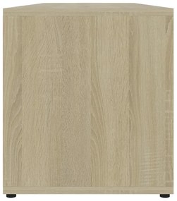 Móvel de TV 120x34x37 cm derivados de madeira carvalho sonoma