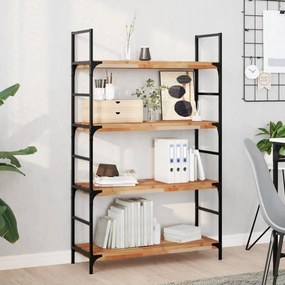 vidaXL Prateleira flutuante 100x30x4cm acácia maciça acabamento a óleo