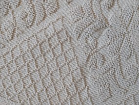 55X105 cm - Tapetes artesanais 100% algodão cru