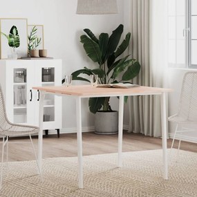 355952 vidaXL Tampo de mesa quadrado 80x80x1,5 cm madeira de faia maciça