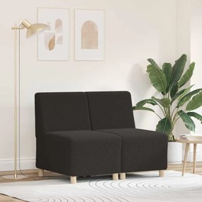 vidaXL Cadeira Sofa 2 pcs Cinzento escuro 55 x 74 x 82 cm