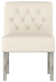 Cadeirão linho design de botões
