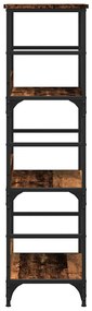 Estante 50x33x117,5 cm derivados de madeira madeira velha
