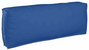 vidaXL Almofada de Palete Azul Royal para Encosto 120 x 40 x 12 cm, Tecido Oxford