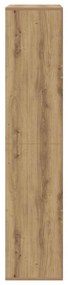 Estante 100x33x155,5 cm derivados de madeira carvalho artisiano
