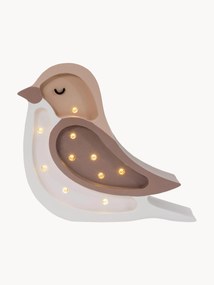 Candeeiro de teto LED para crianças regulável artesanal Bird Mini, com temporizador e comando remoto