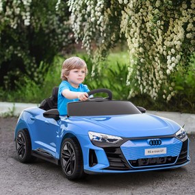 HOMCOM Carro Elétrico AUDI RS E-Tron GT para Crianças de 3-6 Anos Carr