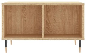 Mesa de centro 60x50x36,5 cm derivados madeira carvalho sonoma