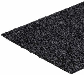 Tapetes de escada adesivos 30 pcs 76x20 cm retangular cinzento