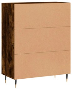 Aparador 69,5x34x90 cm derivados de madeira cor carvalho fumado
