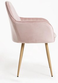 Pack 6 Cadeiras Chic - Rosa