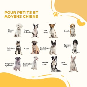 Barreira de segurança para cães e animais extensivel 76-103 Largura, sem necessidade de perfuração, com fecho automática, branca