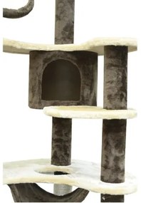 Arranhador Gato Altura 153 x 65 x 50 cm Árvore Poste para Arranhar Centro Atividades