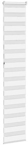 Cortina de zebra 40x230 cm largura do tecido 35,9 cm poliéster