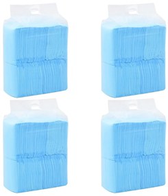 vidaXL Resguardos p/ treino animais de estimação 400 pcs 60x60 cm TNT