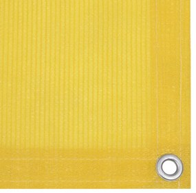 Tela de varanda 120x600 cm PEAD amarelo