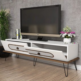 Móvel TV Ekol – Branco – 145 cm x 45 cm x 40 cm