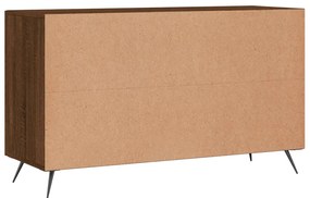 Aparador 100x36x60 cm derivados de madeira carvalho castanho