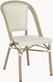 Cadeiras de jardim empilháveis Silveira, conjunto de 2