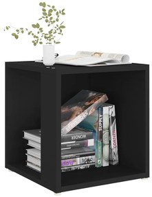 Mesa de apoio 33x33x34,5 cm derivados de madeira preto