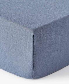 Lençol em linho lavado com elástico boxspring Airy