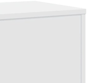 Suporte para plantas 33x33x100 cm derivados de madeira branco