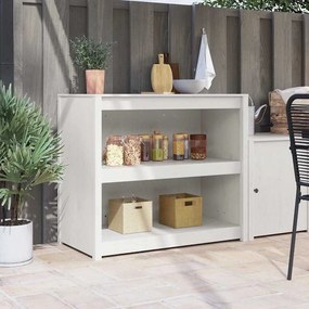 vidaXL Armário de Cozinha com prateleira Branco 106 x 55 x 92 cm