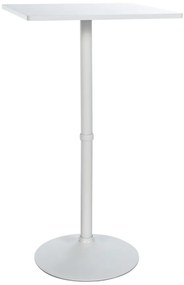 Mesa alta quadrada 108 x 60 x 60 cm Branco