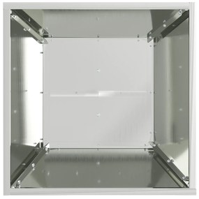 Conjunto de Suporte para Plantas Aço inoxidável 40 x 40 x 101 cm