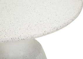 MESA DE APOIO CONE Ø 40X53 CM CREME
