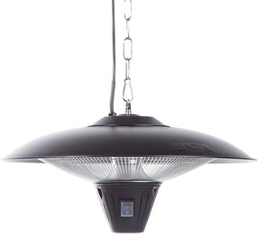 Aquecedor elétrico de teto para exterior preto KABA Beliani