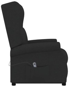 Poltrona elevatória tecido preto