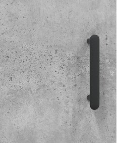 Secretária 140x50x75 cm derivados de madeira cinza cimento