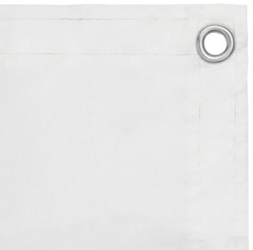 Tela de varanda 90x500 cm tecido Oxford branco