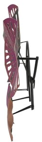 Acessório Decorativo de Parede em Metal Bys-4017 – Multicolor – 74 x 3