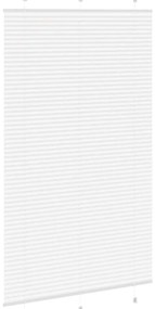 Branco Plissada Cega 120x200cm Largura Tecido 119,4cm Poliéster