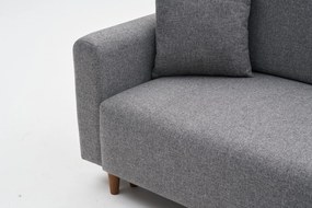 Sofá-Cama de Canto Mane – Cinzento – 246 x 85 x 160 cm