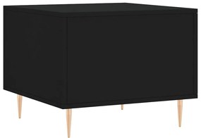 Mesa de centro 50x50x40 cm derivados de madeira preto