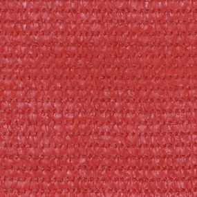 Tela de varanda 75x500 cm PEAD vermelho