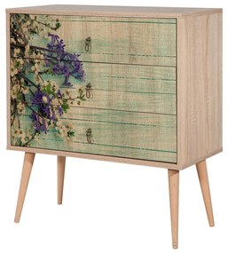Cómoda Trio – Sonoma Oak – 80x90x40 cm