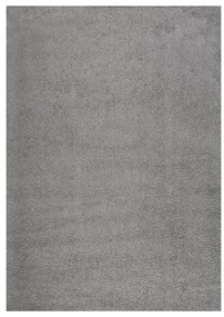 vidaXL Tapete shaggy de pelo alto 120x170 cm cinza