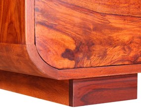 Mesa de centro madeira de sheesham maciça 90x40x35 cm