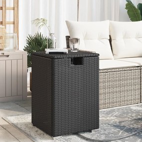 Cobertura para botija de gás 40x40x60 cm vime PE preto