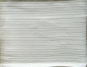 270x260 cm colcha de verao 100% algodão cor branco P/ cama de 180 cm