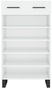 Sapateira 60x35x105 cm derivados de madeira branco brilhante