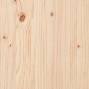 Cama com estante sem colchão 150x200 cm pinho maciço
