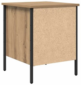 Gabinete de Cabeceira Carvalho Artesanal 40x42x50 cm Madeira Engenheir
