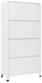 Cacifo aço 90x45x180 cm branco