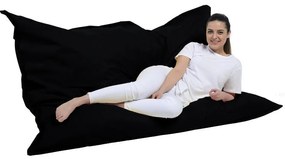 Puff de Jardim Giant Cushion 140x180 – Preto – 180x140x30 cm | Tribo H